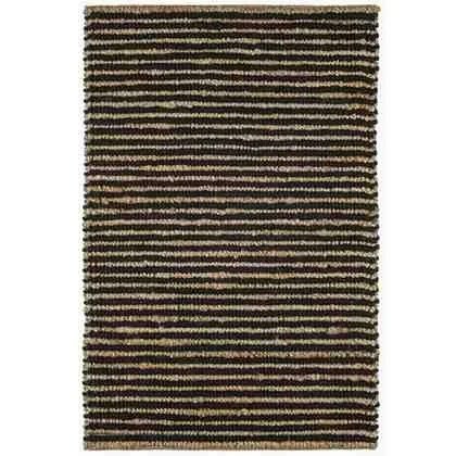 Twiggy Black Woven Jute Rug